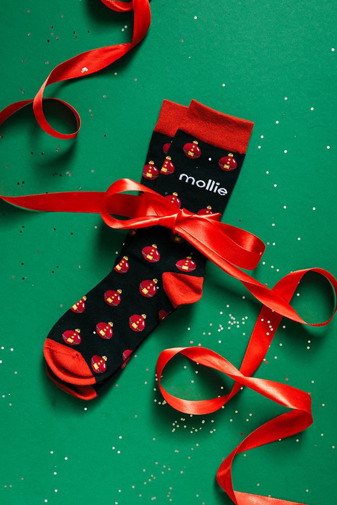 Kerstsokken bedrukken Mollie