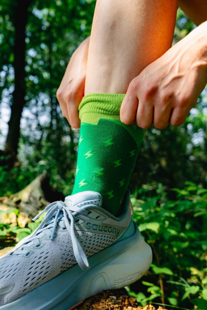 sokken bedrukken buiten