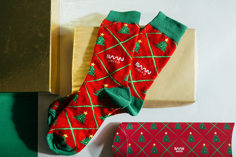 Kerstsokken bedrukken BaanBreed
