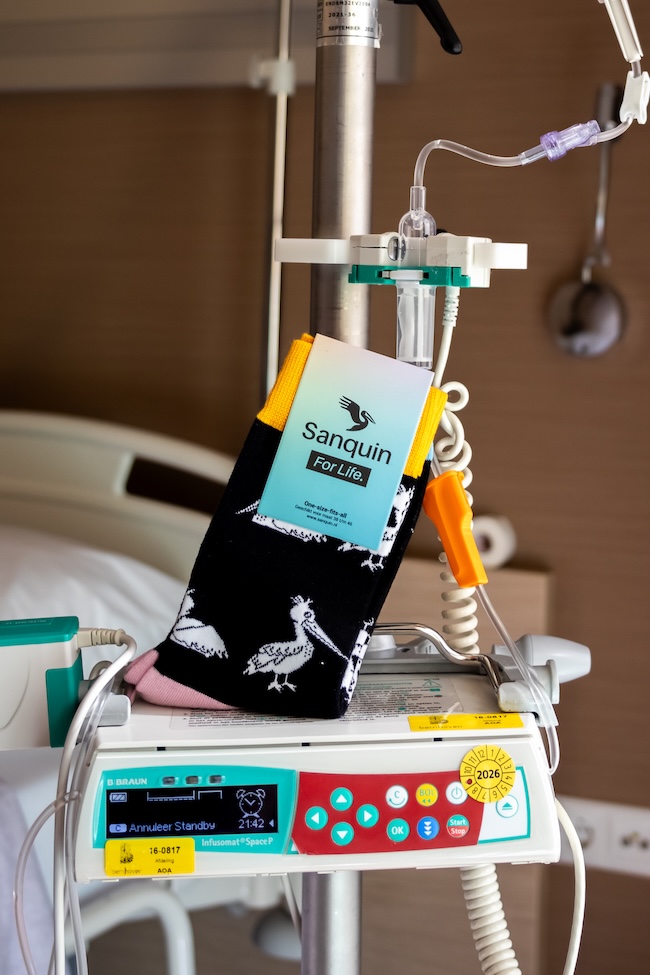 sokken bedrukken sanquin